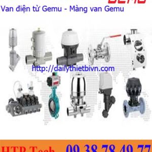 Đại lý Gemu tại Việt Nam - Van điện từ Gemu