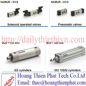 Van khí nén, xy lanh thủy lục Airon