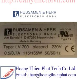 Bộ điều nhiệt Rubsamen&Herr